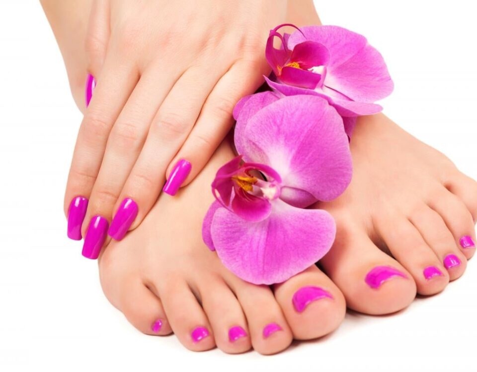 pedicure and manicure